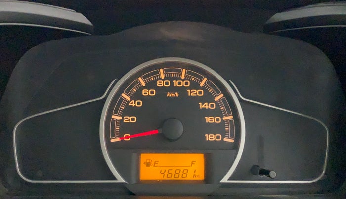 2019 Maruti Alto VXI, Petrol, Manual, 46,881 km, Odometer Image