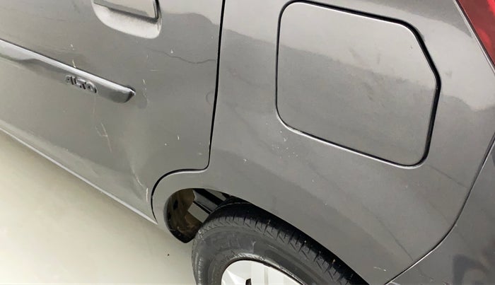 2019 Maruti Alto VXI, Petrol, Manual, 46,881 km, Left quarter panel - Minor scratches