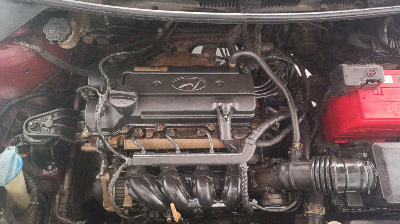 2017 Hyundai Elite i20 ASTA 1.2 (O), Petrol, Manual, 79,113 km, Engine View