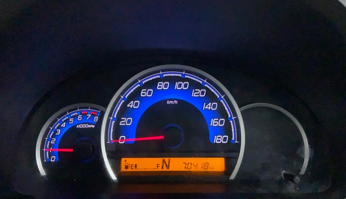 2017 Maruti Wagon R 1.0 VXI+ OPT. AMT, Petrol, Automatic, 70,836 km, Odometer Image