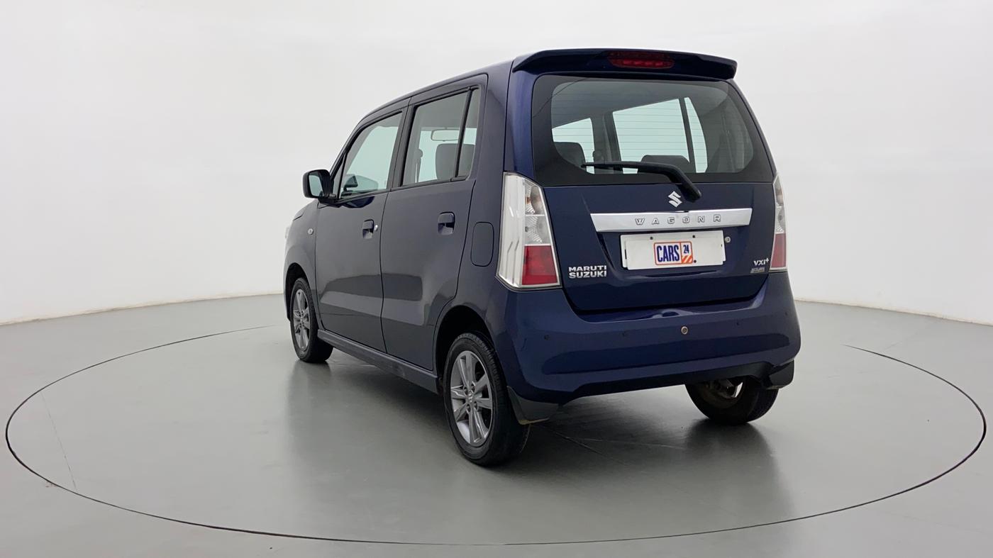 2017 Maruti Wagon R 1.0 VXI+ OPT. AMT, Petrol, Automatic, 70,836 km, Left Back Diagonal