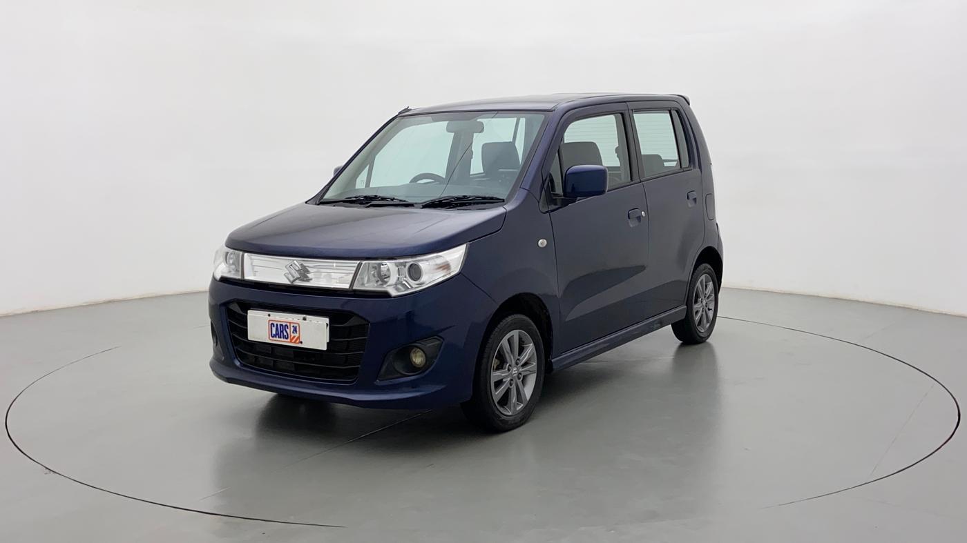 2017 Maruti Wagon R 1.0 VXI+ OPT. AMT, Petrol, Automatic, 70,836 km, Left Front Diagonal