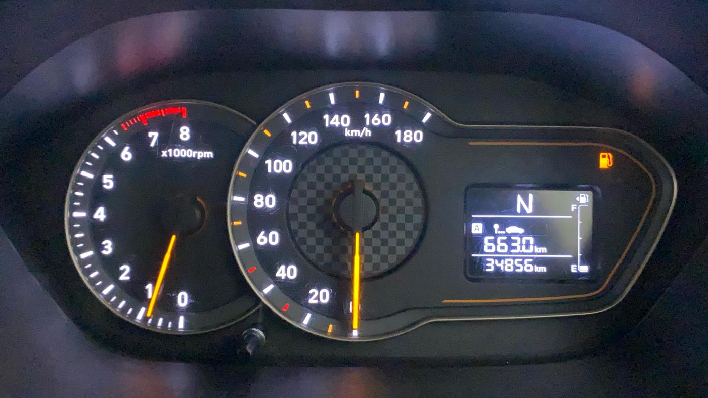 2019 Hyundai NEW SANTRO SPORTZ AMT, Petrol, Automatic, 34,856 km, Odometer Image