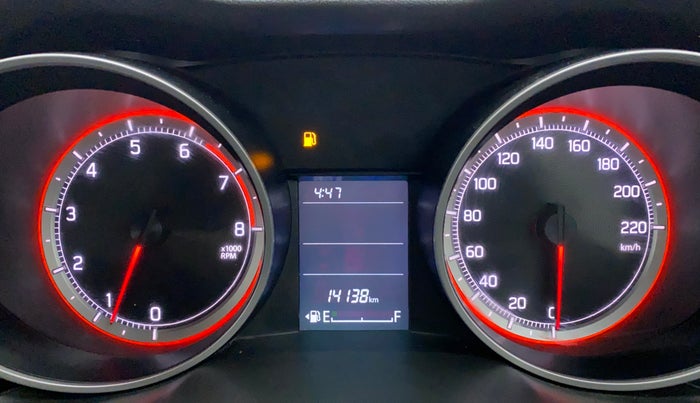 2021 Maruti Swift VXI, Petrol, Manual, 14,138 km, Odometer Image