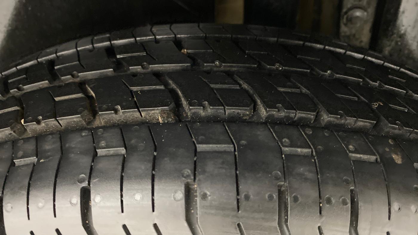 2012 Maruti Swift VDI, Diesel, Manual, 78,449 km, Left Rear Tyre Tread