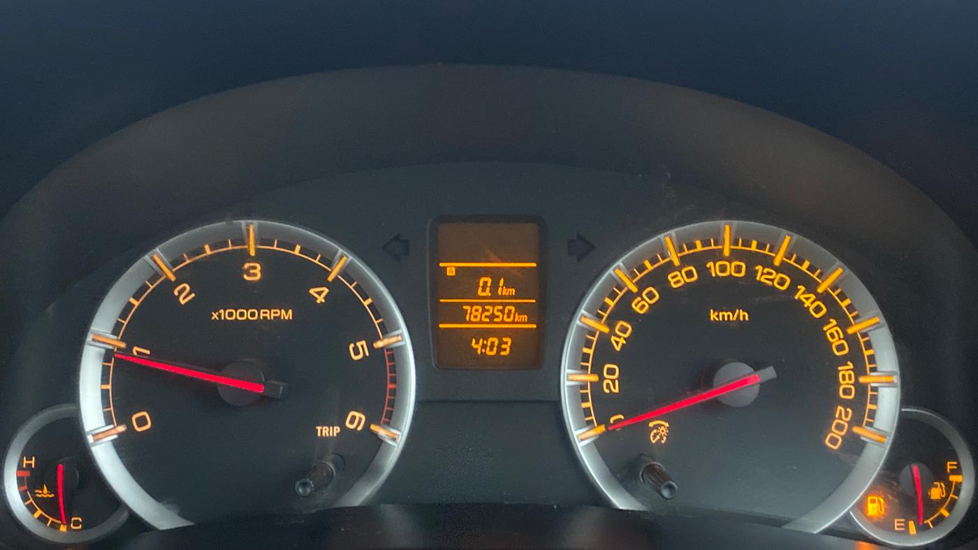 2012 Maruti Swift VDI, Diesel, Manual, 78,449 km, Odometer Image
