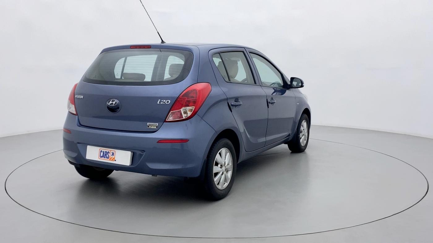 2014 Hyundai i20 SPORTZ 1.2, Petrol, Manual, 54,848 km, Right Back Diagonal