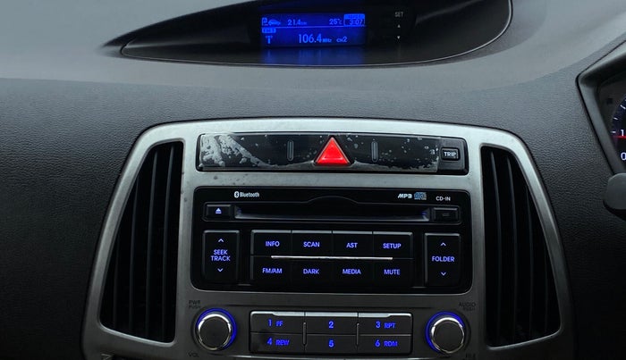 2014 Hyundai i20 SPORTZ 1.2, Petrol, Manual, 54,848 km, Infotainment System