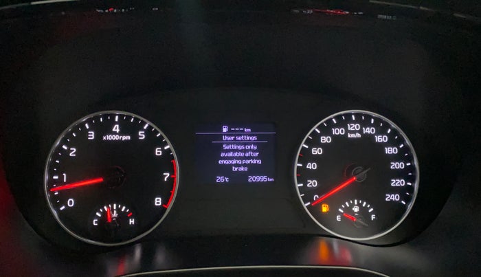2019 KIA SELTOS GTK 1.4 PETROL, Petrol, Manual, 20,994 km, Odometer Image