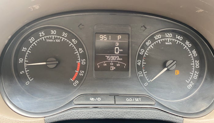 2016 Skoda Rapid 1.5 TDI CR STYLE PLUS AT, Diesel, Automatic, 75,952 km, Odometer Image