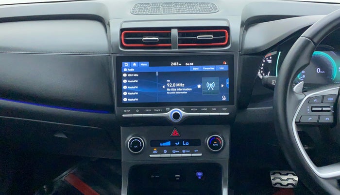 2020 Hyundai Creta 1.4 SX(O) TURBO GDI DCT DUAL TONE, Petrol, Automatic, 12,717 km, Air Conditioner