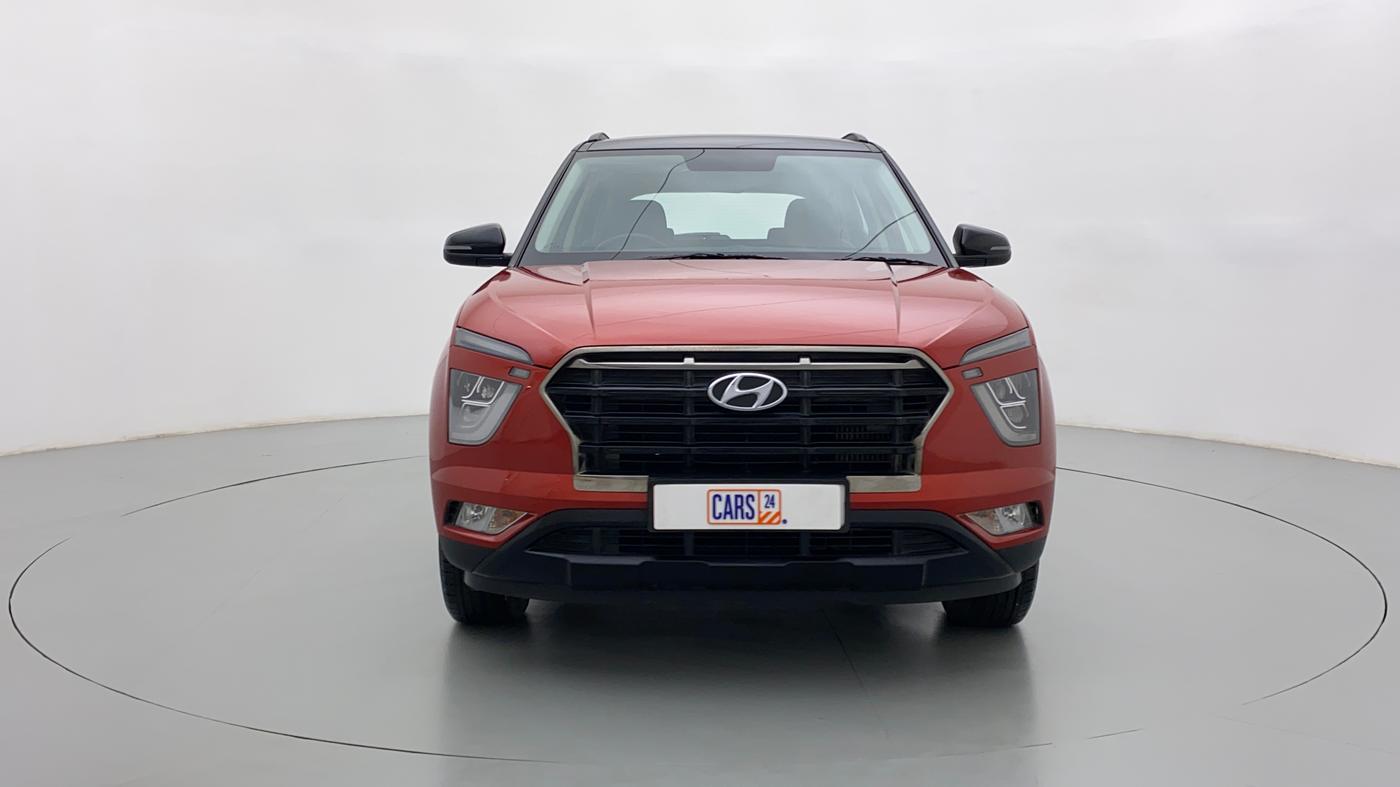 2020 Hyundai Creta 1.4 SX(O) TURBO GDI DCT DUAL TONE, Petrol, Automatic, 12,717 km, Front