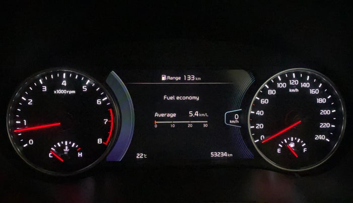 2021 KIA SELTOS GTX PLUS 1.4 PETROL, Petrol, Manual, 53,234 km, Odometer Image