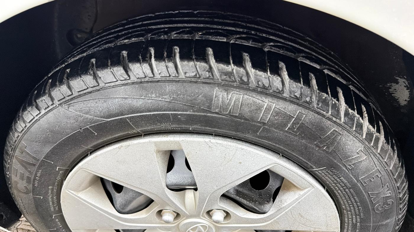 2019 Hyundai Xcent S 1.2, Petrol, Manual, 55,582 km, Left Front Tyre Tread