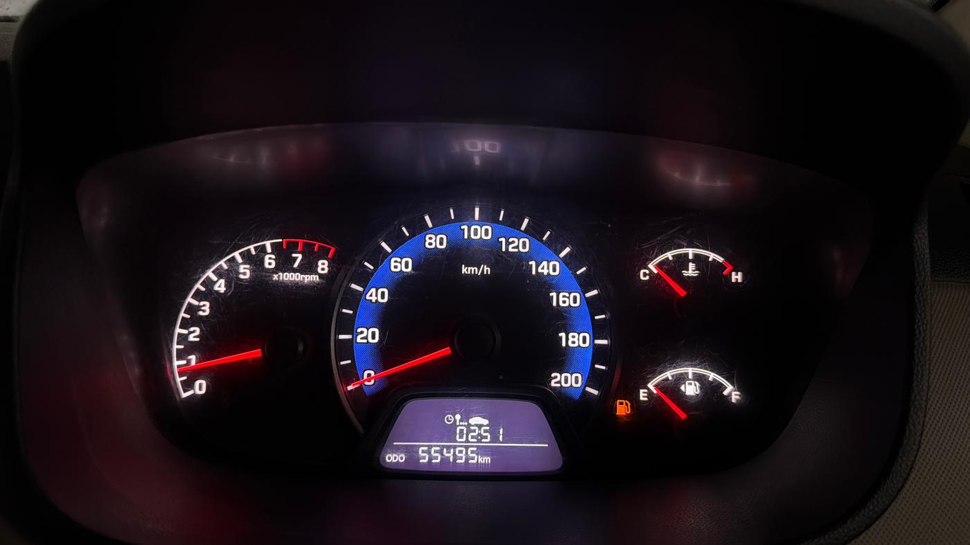 2019 Hyundai Xcent S 1.2, Petrol, Manual, 55,582 km, Odometer Image