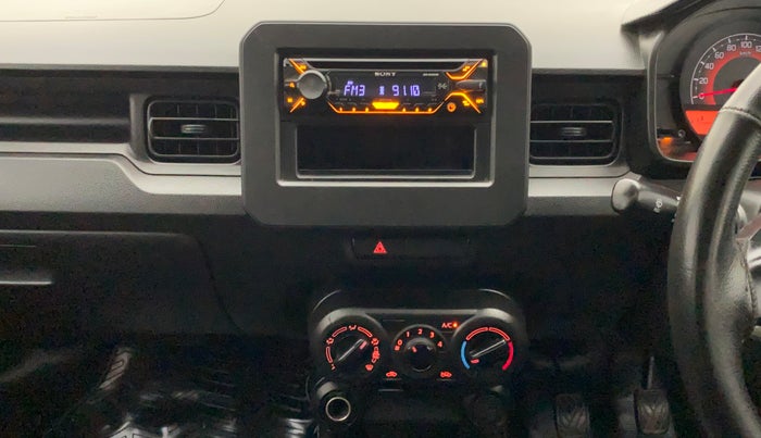 2017 Maruti IGNIS SIGMA 1.2, Petrol, Manual, 66,310 km, Air Conditioner