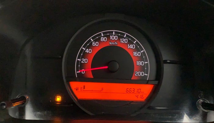 2017 Maruti IGNIS SIGMA 1.2, Petrol, Manual, 66,310 km, Odometer Image