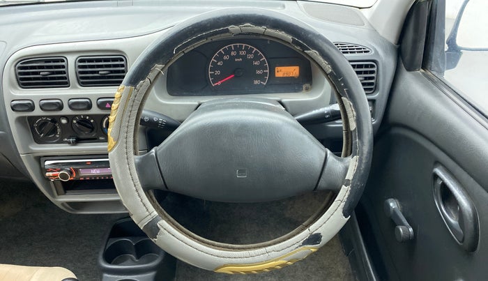 2010 Maruti Alto LXI, Petrol, Manual, 89,071 km, Steering Wheel Close Up