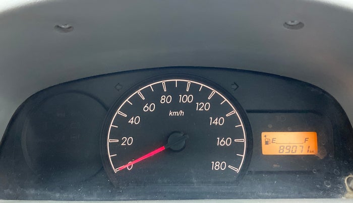 2010 Maruti Alto LXI, Petrol, Manual, 89,071 km, Odometer Image