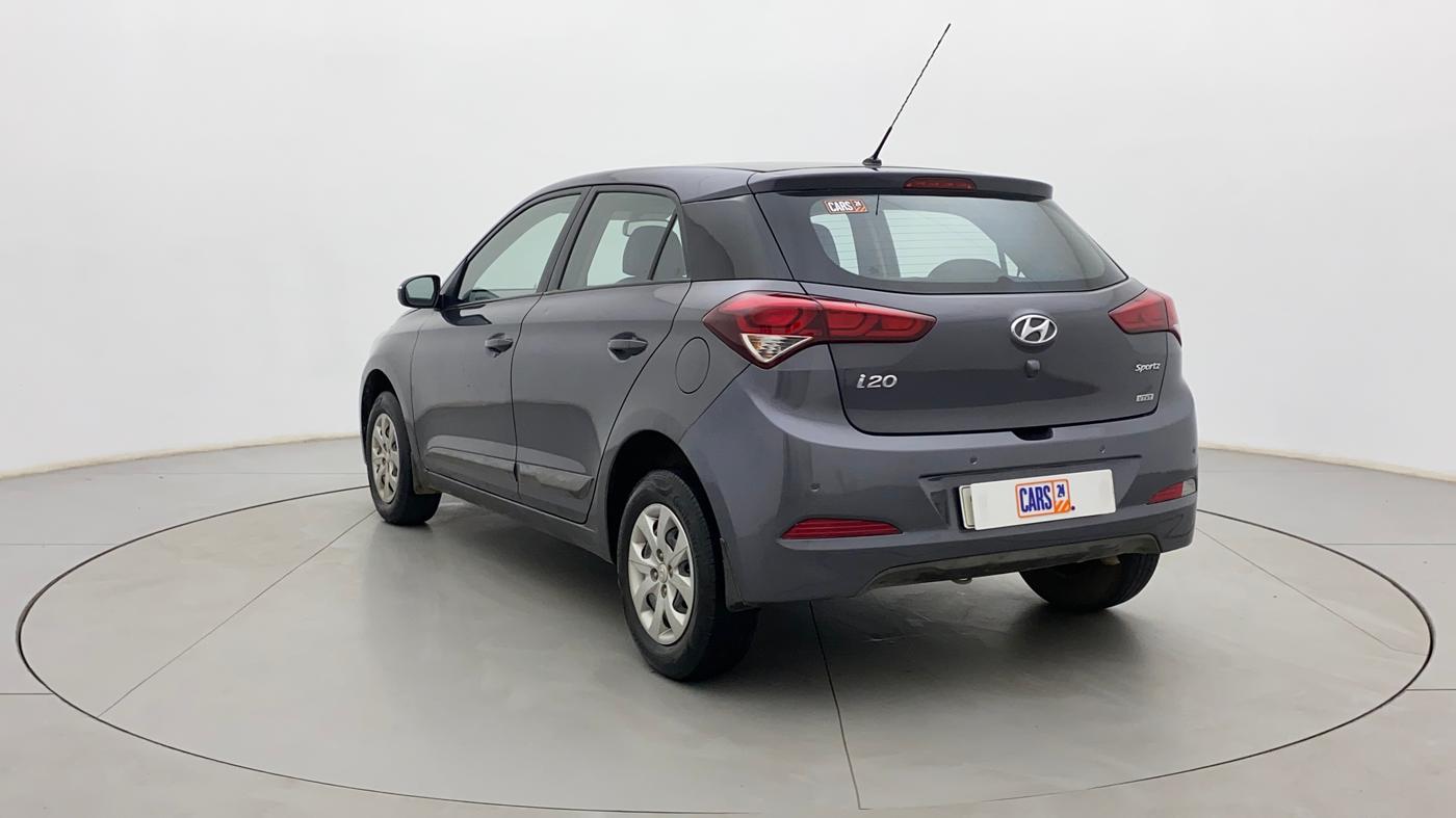 2016 Hyundai Elite i20 SPORTZ 1.2, Petrol, Manual, 1,01,542 km, Left Back Diagonal