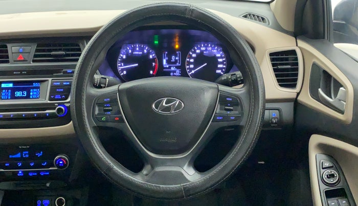 2016 Hyundai Elite i20 SPORTZ 1.2, Petrol, Manual, 1,01,542 km, Steering Wheel Close Up