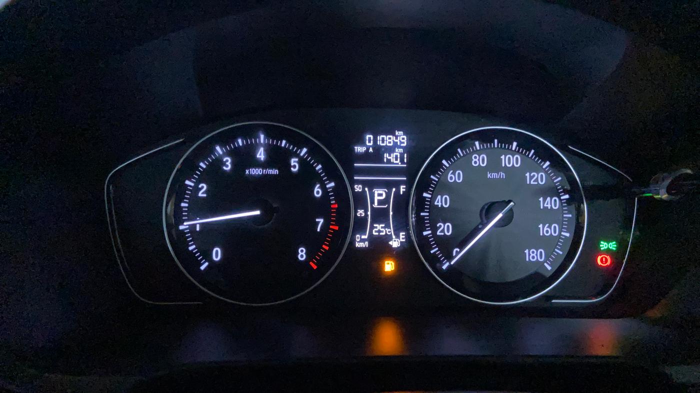 2024 Honda Amaze 1.2L I-VTEC VX CVT, Petrol, Automatic, 10,837 km, Odometer Image