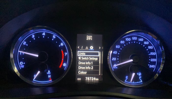 2017 Toyota Corolla Altis GL PETROL, Petrol, Manual, 78,724 km, Odometer Image