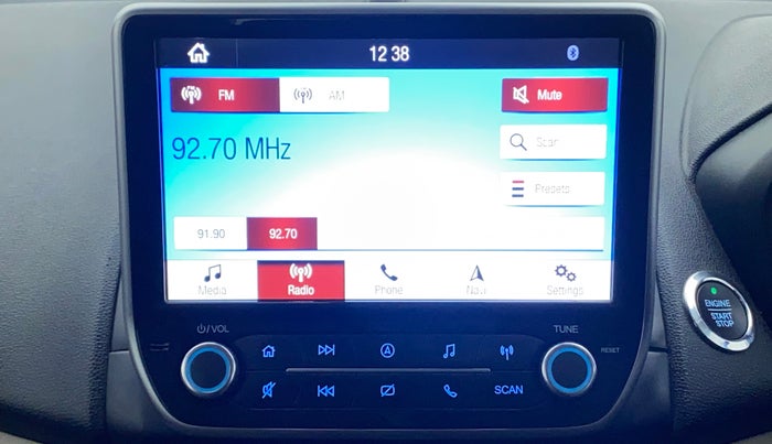 2020 Ford Ecosport TITANIUM + 1.5L PETROL AT, Petrol, Automatic, 30,015 km, Infotainment System