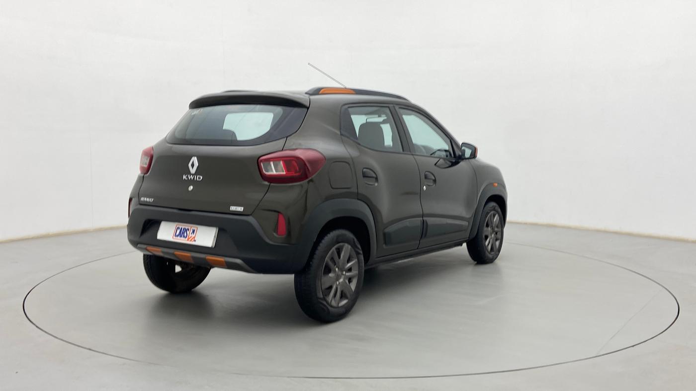 2021 Renault Kwid CLIMBER 1.0 AMT (O), Petrol, Automatic, 16,105 km, Right Back Diagonal