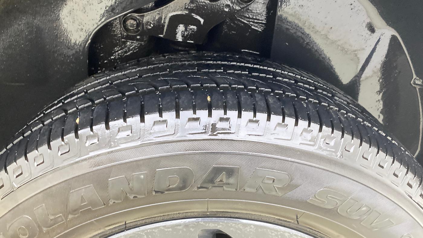 2021 Tata Harrier XZA PLUS 2.0L DARK EDITION, Diesel, Automatic, 94,343 km, Left Rear Tyre Tread