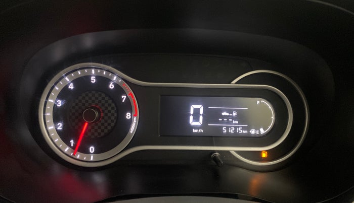 2021 Hyundai AURA SX 1.2, Petrol, Manual, 51,203 km, Odometer Image