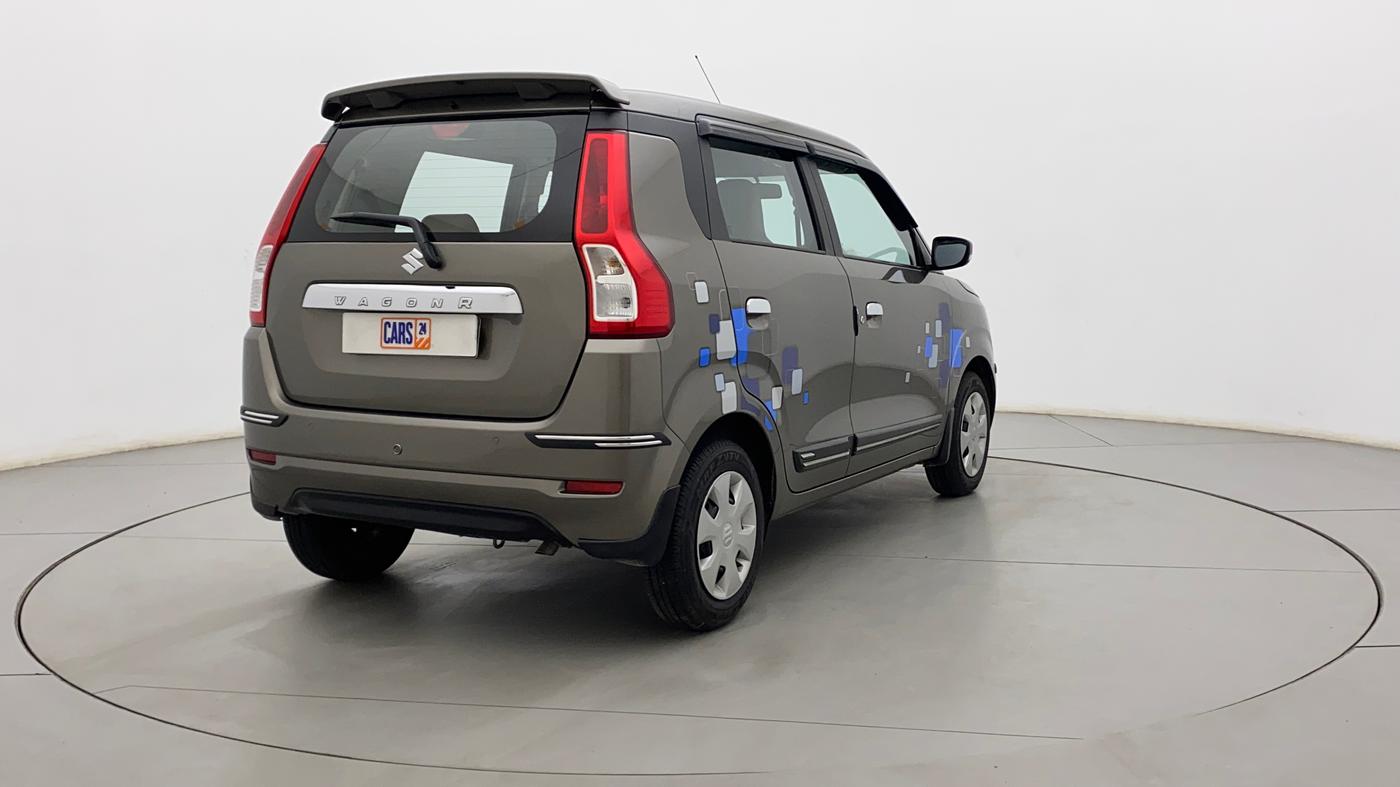 2020 Maruti New Wagon-R ZXI 1.2, Petrol, Manual, 10,952 km, Right Back Diagonal