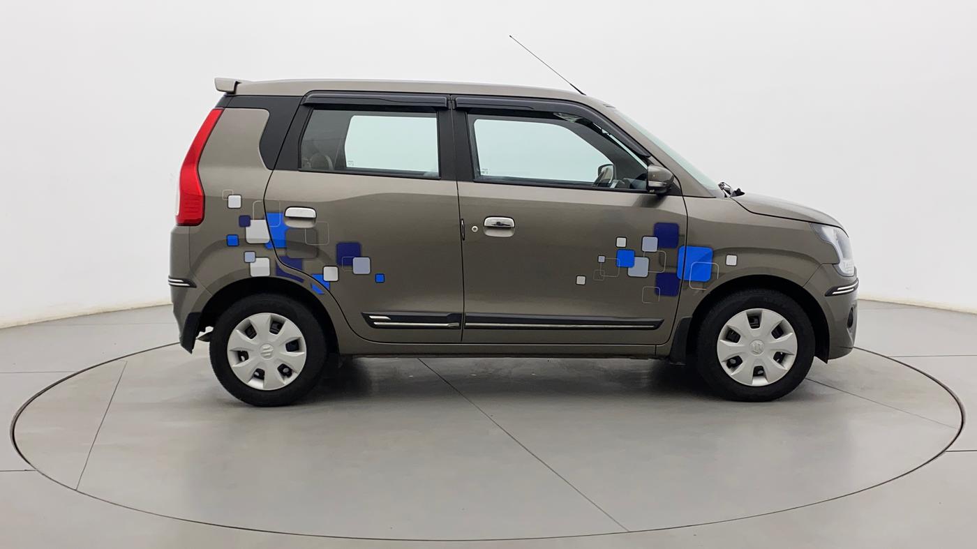 2020 Maruti New Wagon-R ZXI 1.2, Petrol, Manual, 10,952 km, Right Side View