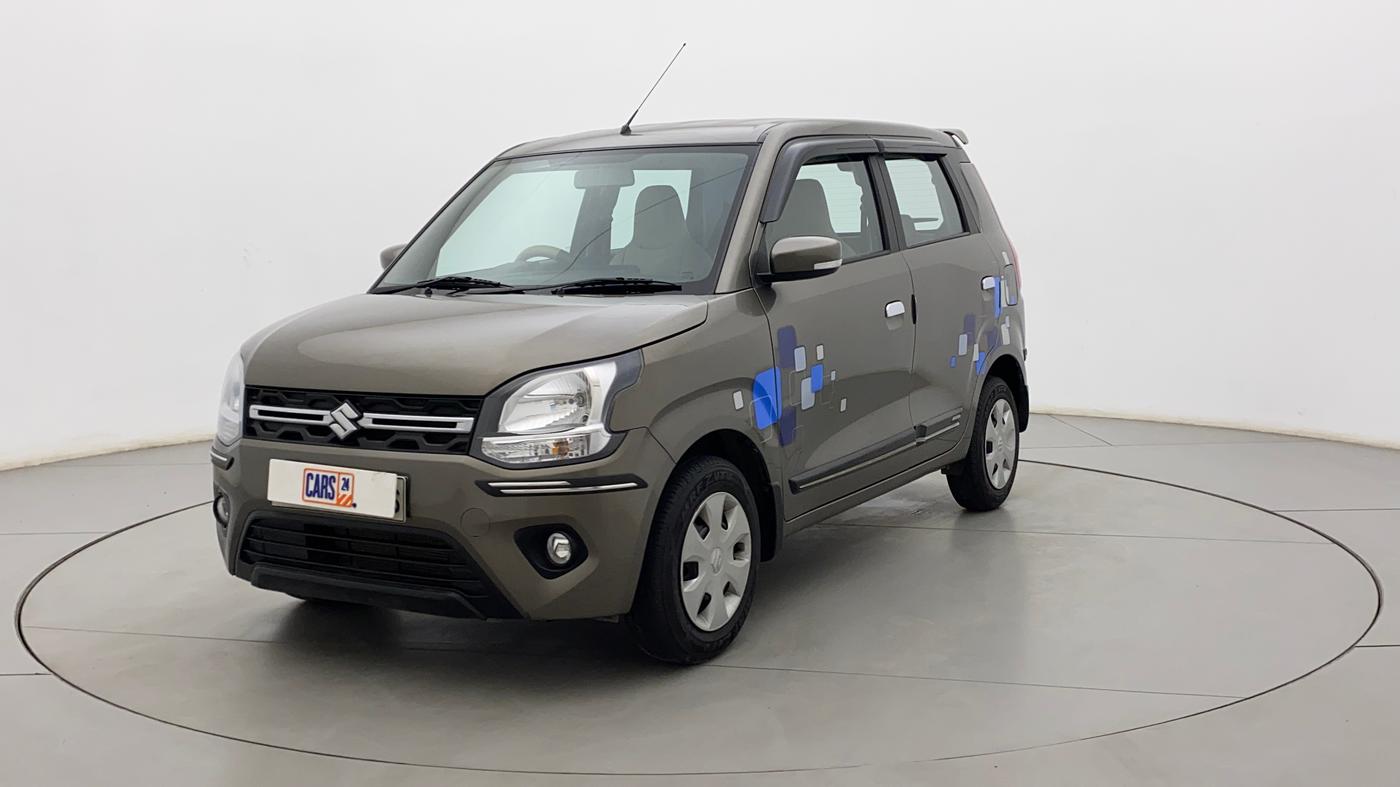 2020 Maruti New Wagon-R ZXI 1.2, Petrol, Manual, 10,952 km, Left Front Diagonal