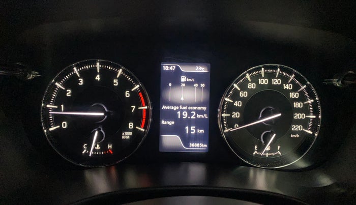 2022 Maruti Baleno ALPHA PETROL 1.2, Petrol, Manual, 36,878 km, Odometer Image