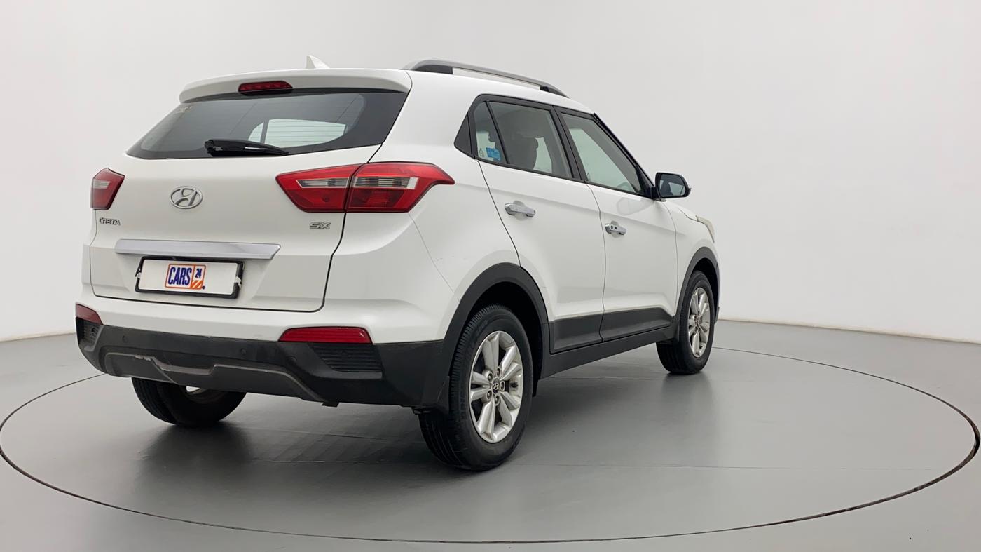 2015 Hyundai Creta SX PLUS 1.6 PETROL, Petrol, Manual, 79,177 km, Right Back Diagonal