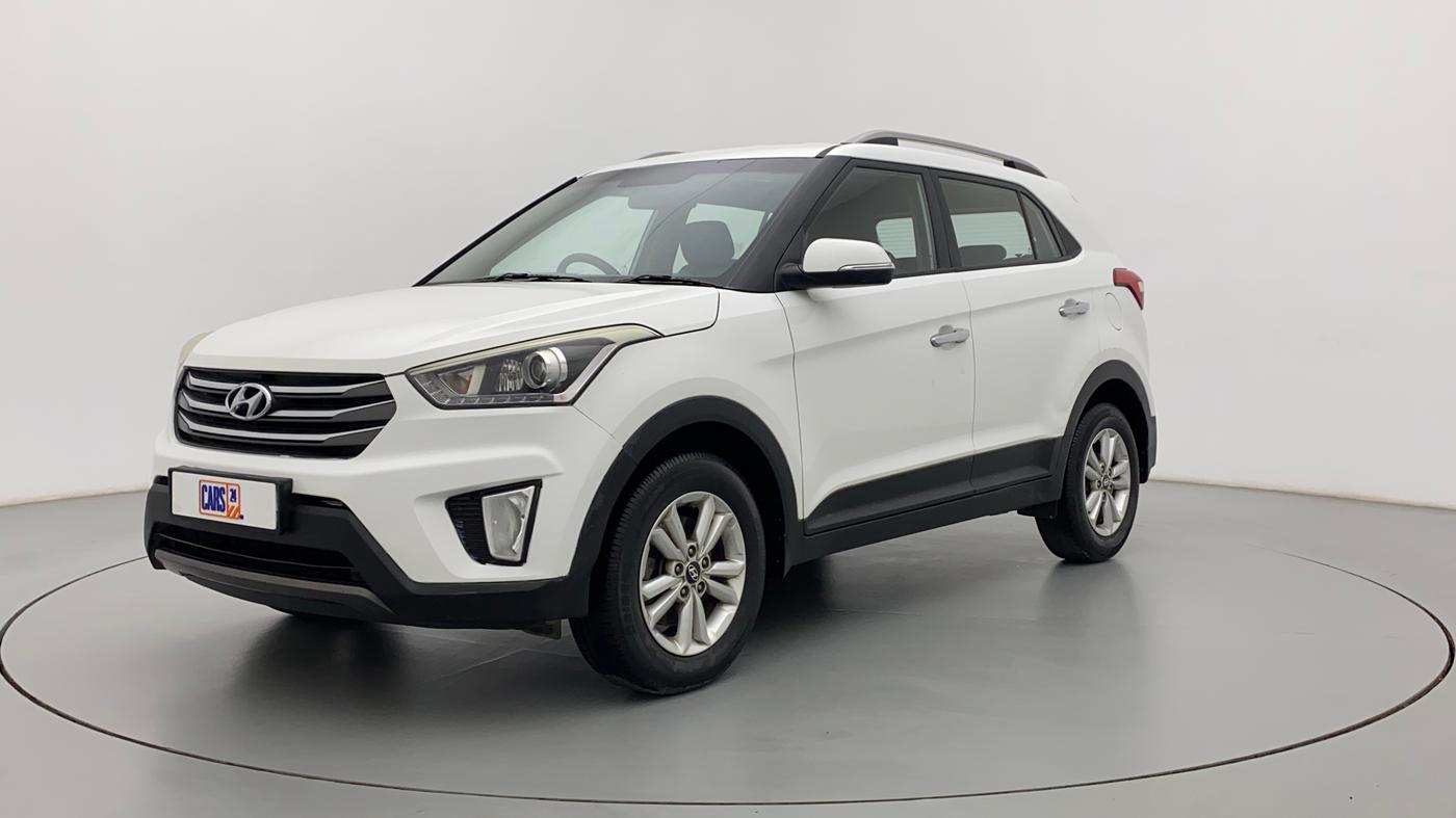 2015 Hyundai Creta SX PLUS 1.6 PETROL, Petrol, Manual, 79,177 km, Left Front Diagonal