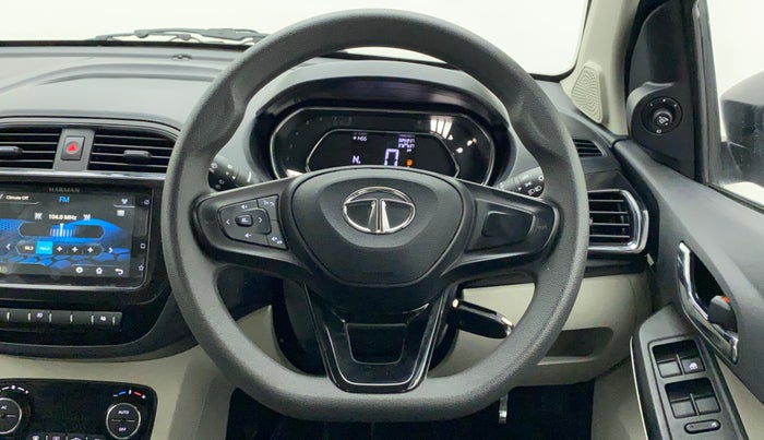 2023 Tata Tiago XZA PLUS PETROL, Petrol, Automatic, 3,395 km, Steering Wheel Close Up