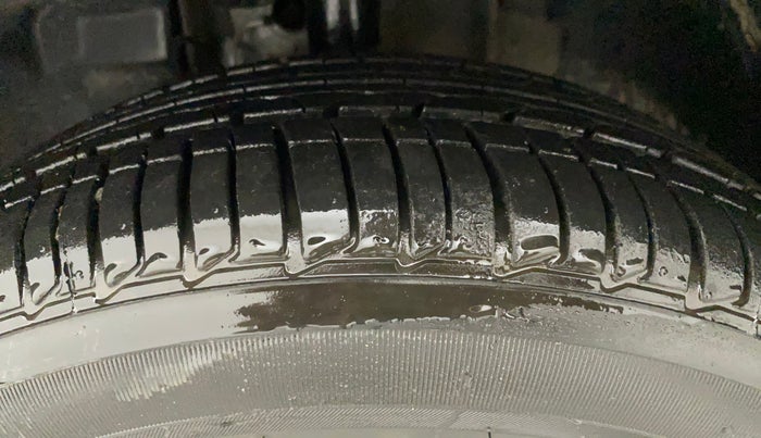 2023 Tata Tiago XZA PLUS PETROL, Petrol, Automatic, 3,395 km, Left Front Tyre Tread