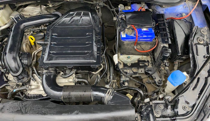 2022 Volkswagen VIRTUS TOPLINE TSI 1.0 MT, Petrol, Manual, 46,472 km, Engine View - Left