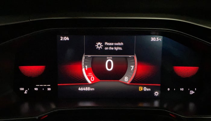 2022 Volkswagen VIRTUS TOPLINE TSI 1.0 MT, Petrol, Manual, 46,472 km, Odometer Image