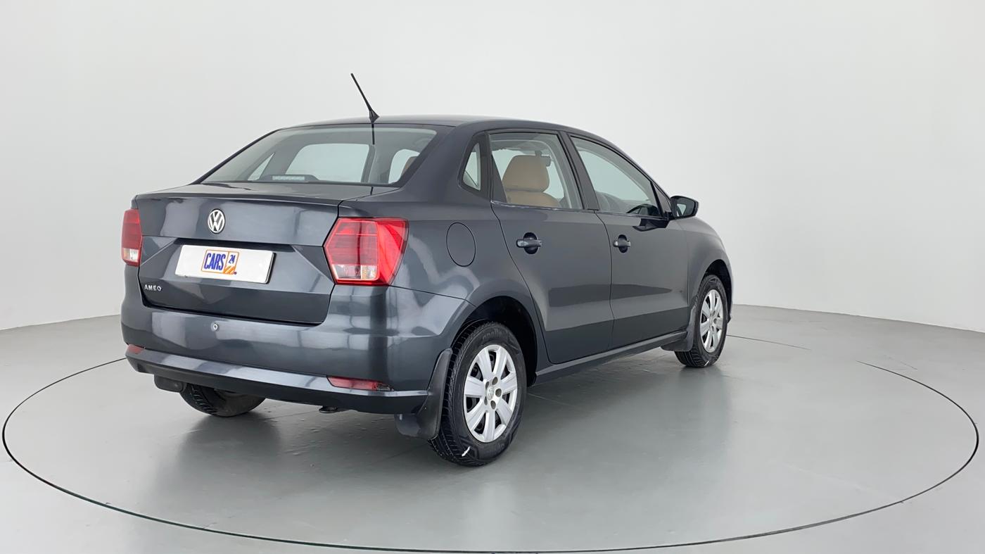 2017 Volkswagen Ameo TRENDLINE 1.2, Petrol, Manual, 39,642 km, Right Back Diagonal