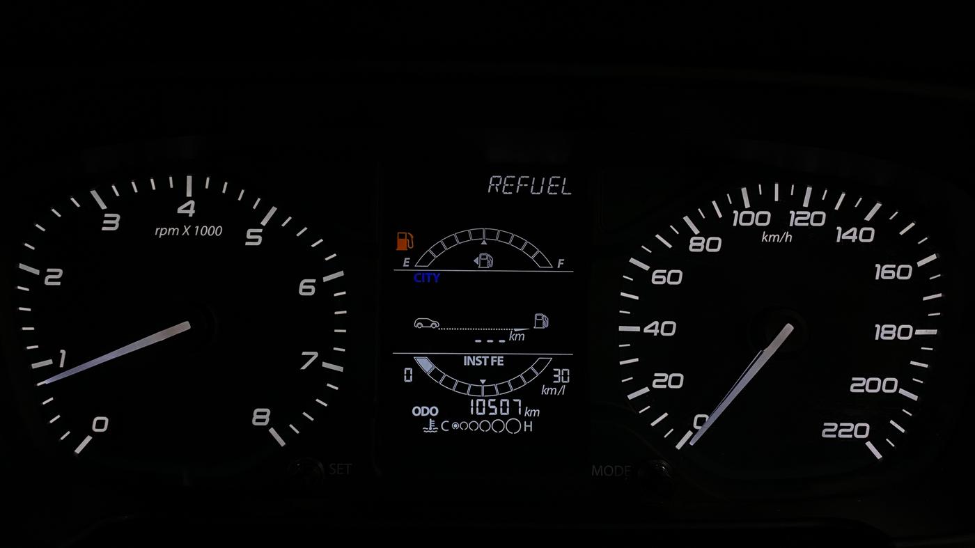 2023 Tata PUNCH PURE MT, Petrol, Manual, 10,503 km, Odometer Image