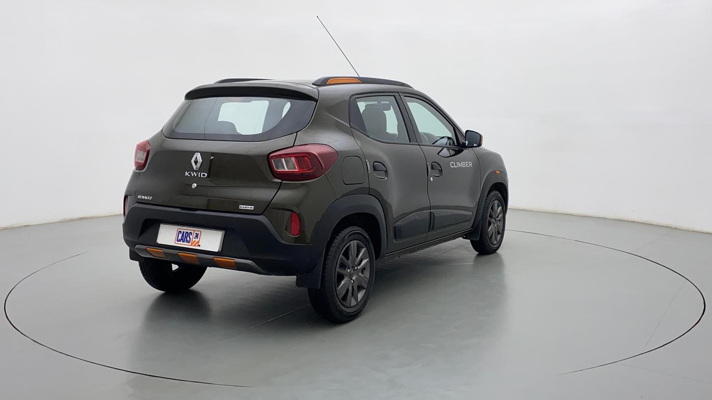 2022 Renault Kwid CLIMBER 1.0 AT, Petrol, Automatic, 3,161 km, Right Back Diagonal