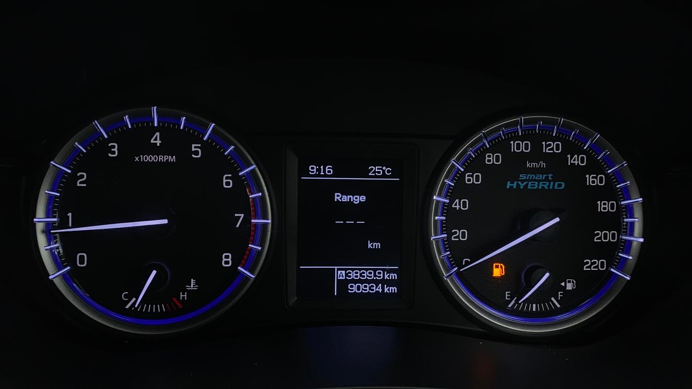 2021 Maruti S Cross ALPHA 1.5, Petrol, Manual, 90,927 km, Odometer Image