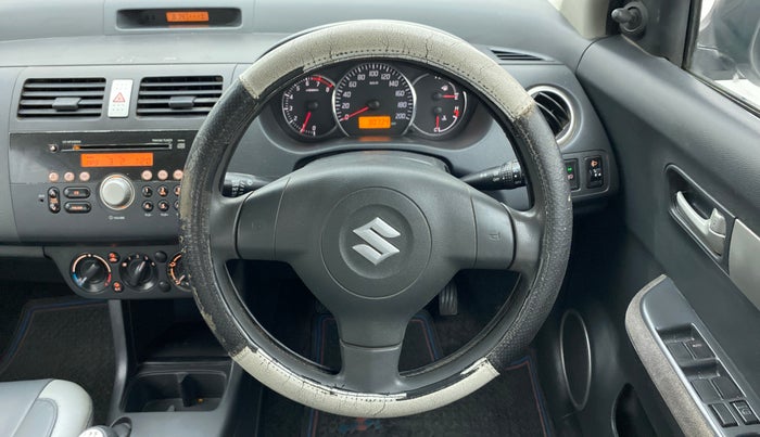 2011 Maruti Swift Dzire VXI, Petrol, Manual, 90,733 km, Steering Wheel Close Up