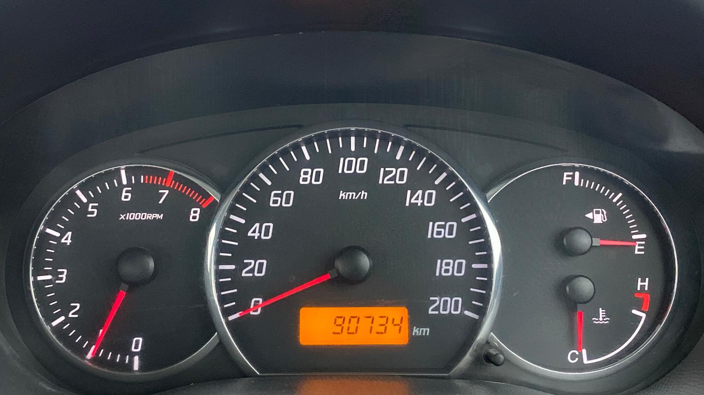 2011 Maruti Swift Dzire VXI, Petrol, Manual, 90,733 km, Odometer Image