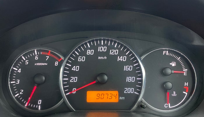2011 Maruti Swift Dzire VXI, Petrol, Manual, 90,733 km, Odometer Image