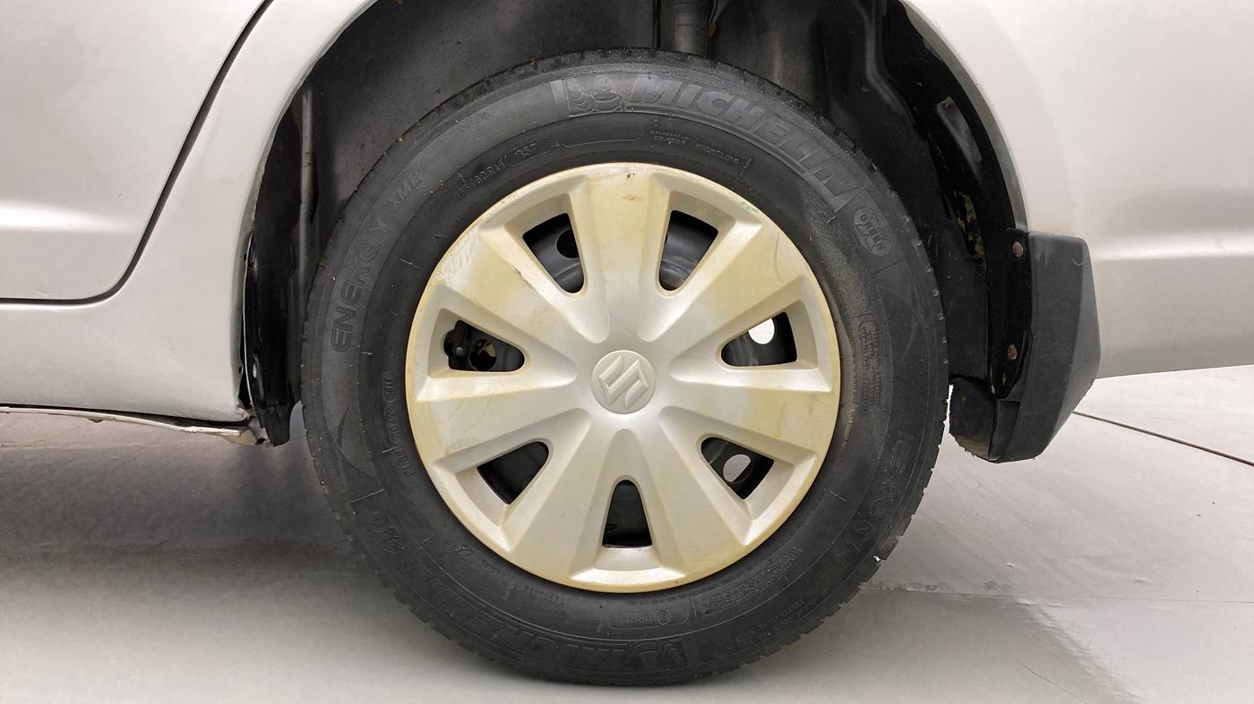 2011 Maruti Swift Dzire VXI, Petrol, Manual, 90,733 km, Left Rear Wheel