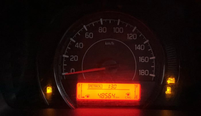 2023 Maruti New Wagon-R VXI CNG 1.0, CNG, Manual, 48,555 km, Odometer Image